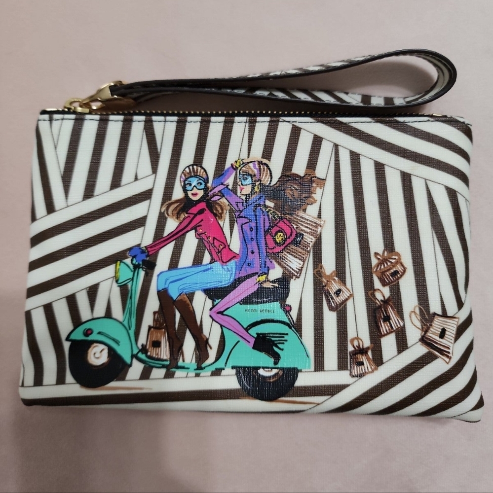 Henri Bendel wristlet RARE